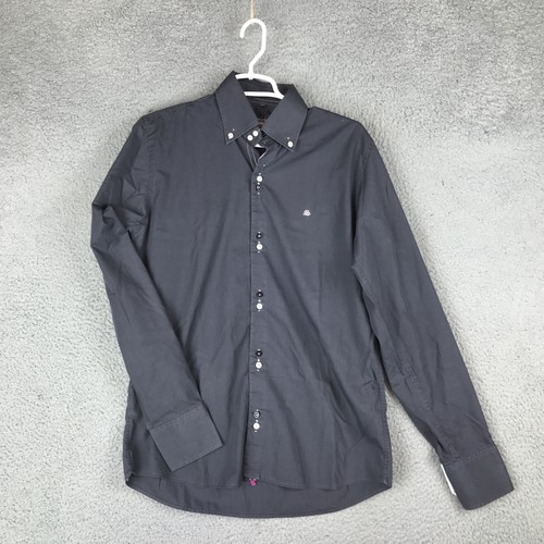 Camicie camicia uomo grigio - 7,