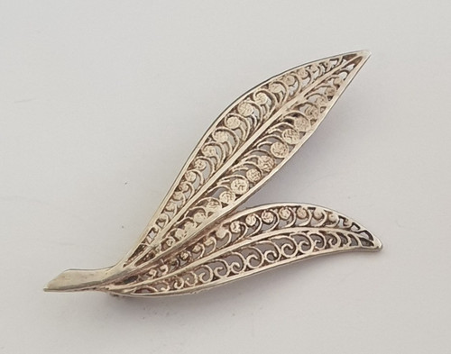 Spilla antica argento - argento, 800