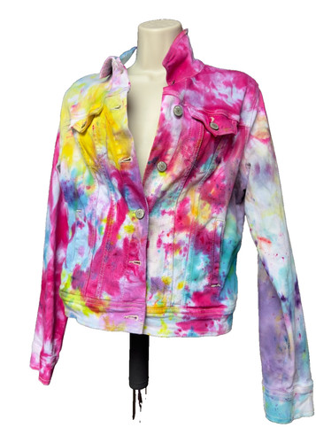 Tiedye giacca denim donna m - tiedye,