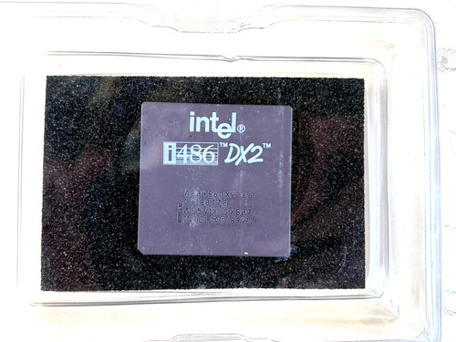 Cpu vintage intel 486 - cpu,