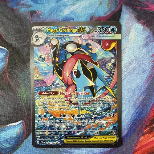 Pokemon tcg mega greninja - greninja, ex