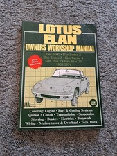 Lotus Elan Owners Workshop