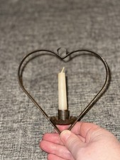 Portacandele a forma di cuore