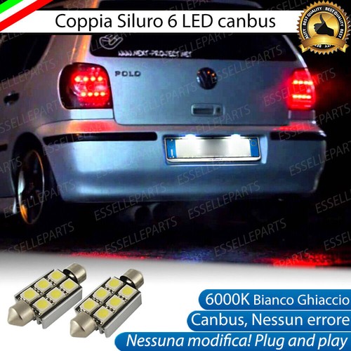 Coppia luci targa led per - coppia,