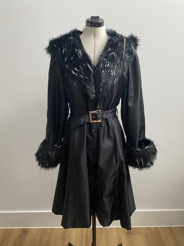 Thierry mugler cappotto nero - thierry,