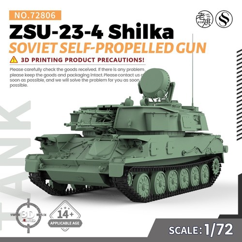 72806 pistola semovente - 1/72,