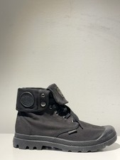 palladium mens black canvas