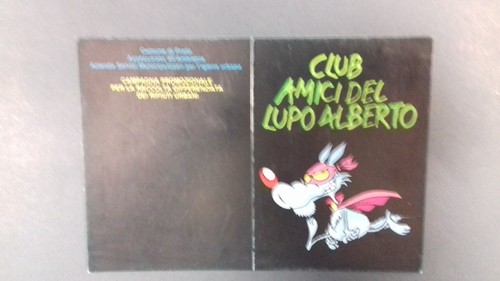 Lupo alberto tessera - lupo, alberto,