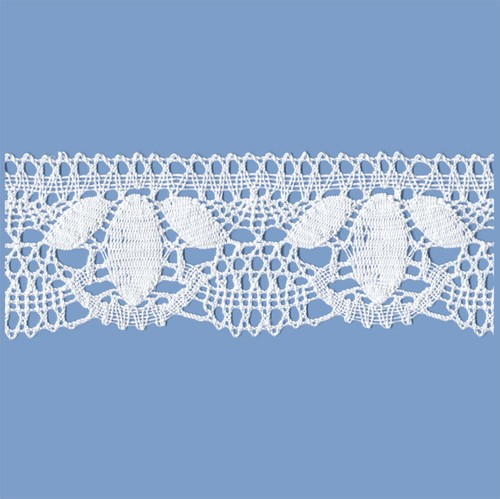 Merletto cotone ecru 10 - merletto,