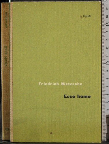 Ecce homo friedrich - ecce,