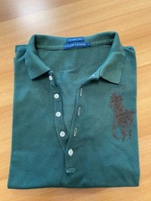 Ralph Lauren polo donna Tg. L, big pony cotone colore verde Originale