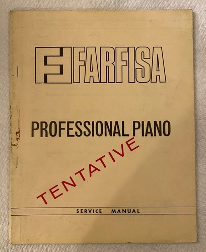 Farfisa pianoforte - farfisa,