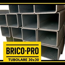 TUBOLARE 30x30 FERRO QUADRATO