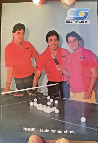 Cartolina pingis table - pingis, tennis