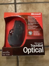 Microsoft Trackball Optical 1.0, rarità NUOVO IMBALLO ORIGINALE