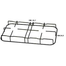 Griglia in acciaio nera 2