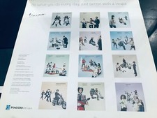 CALENDARIO DA PARETE ANNO 2005 ORIGINALE PIAGGIO VESPA 