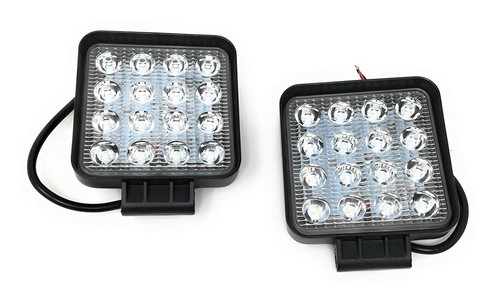 Faro 48w quadrato faretto - faro,