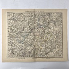 Mappa Germania Sud Ovest
