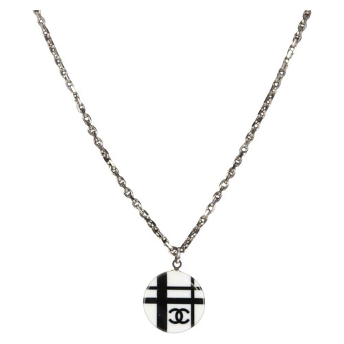 Collana chanel metallo - collana,