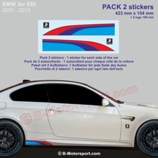3er BMW M-Power Farben Aufkleber sticker E36 E46 E90 E91 E92 F30 F31 F34 G20 G28
