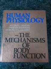 Human Physiology The Mechanics of the Body Function Arthur Vander James Sherman 
