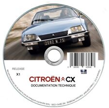 Citroen CX  I & II (1974-1991)  manuale officina repair manual
