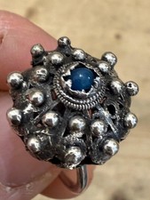 Importante anello d'argento dei primi dell'ottocento_Area Sicilia