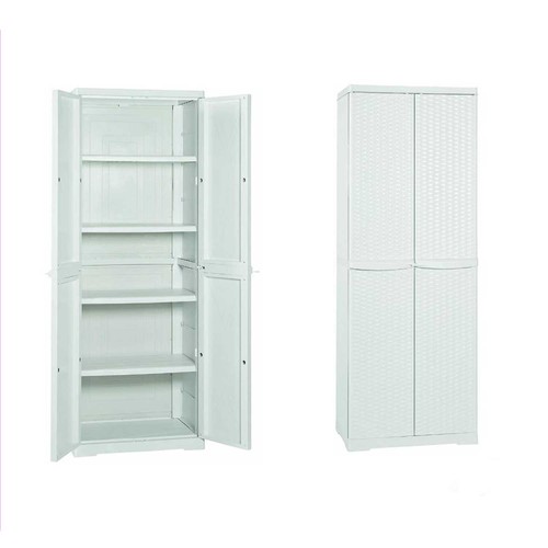 Armadio rattan pvc resina - in,