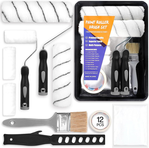 12pcs rullo pittura kit - 12pcs,