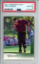2001 UPPER DECK GOLF #1 TIGER