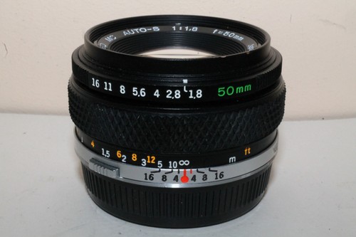 Olympus zuiko 1 - om, 1,8