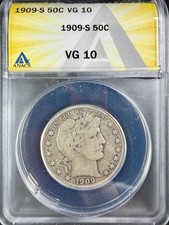 Mezzo dollaro da barbiere 1909