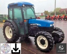 New Holland TN75FA TN85FA TN95FA Manuale Tecnico Servizio Riparazione Trattore