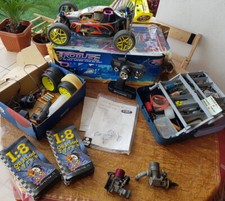 Macchina  a Scoppio R.C.scala1/8 Buggy FS Racing Nitro 4WD Professionale+Ricambi