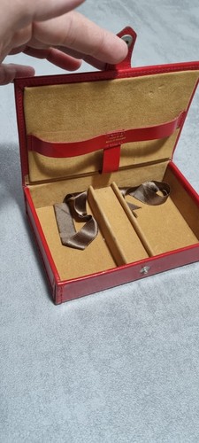 Antica scatola pelle - antica,