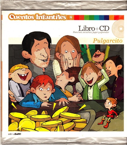 Pulgarcito libro - pulgarcito, (tapa