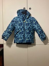 Giacca sci bambino turchese e