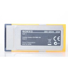 Scheda Sony 32 GB SxS Pro -
