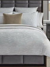 Set copripiumino e federe matrimoniale Sferra Felino raso jacquard Italia