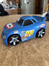 Little Tikes auto da corsa blu