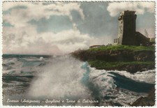 ANTIGNANO - LIVORNO - SCOGLIERE E TORRE DI CALAFURIA - VIAGG. 1953 -37988-