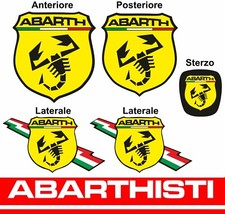 Abarth kit sticker - log, covers