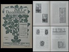 ART ET DECORATION AVRIL 1900