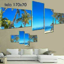 QUADRI MODERNI TELA 170X70 4PZ