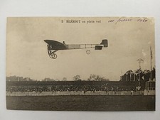 BLERIOT en Plein vol Cartolina aviazione aeronautica carte postale