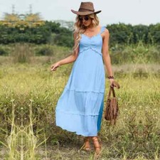 Vestito Abito Elegante Lungo