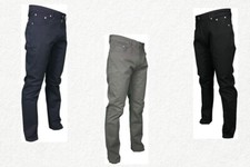 Pantalone uomo cotone Paladino vita alta  5 tasche taglio jeans leggeri estivi