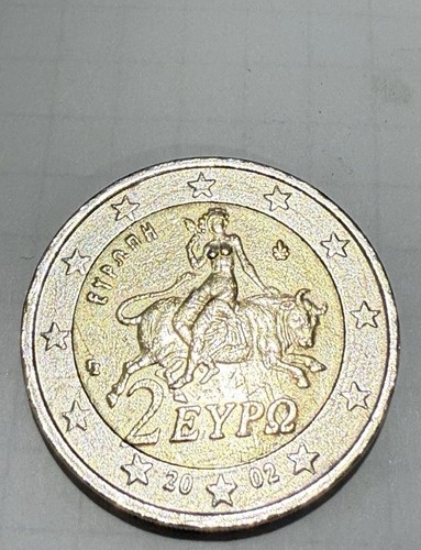 Moneta euro grecia 2002 - 2002, con