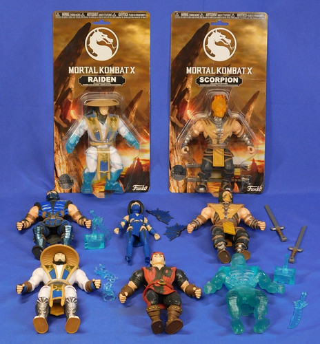 Mortal kombat set 8 - set,